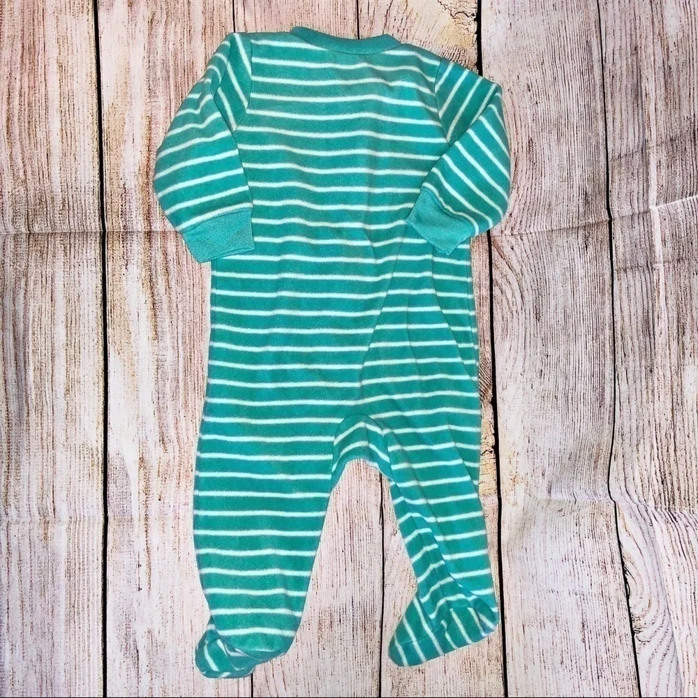 Carters Little Brother Footed Sleeper Size 6 Months